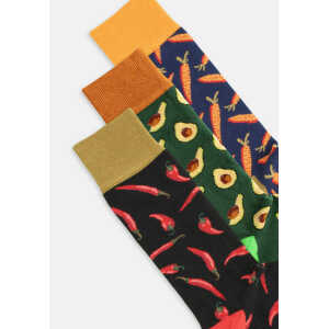 DillySocks AG Socken “Food Lover Set – Carrot Cake, Avocado, Hot Chilli”