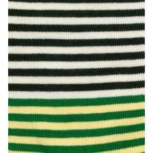 DillySocks Kurze Socken Fine Line Green aus Biobaumwoll-Mix