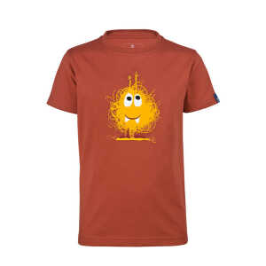 Elkline Kinder T-Shirt Monster | Kurzarm Unisex Shirt Comic Print Bio Baumwolle
