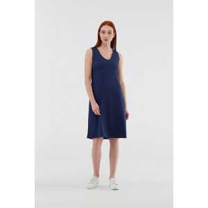 Leela Cotton Damen Kleider ärmellos Bio-Baumwolle Sommerkleid Kleid