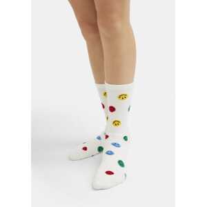 Natural Vibes Colorful Smiles Bio GOTS | Bunte Tennissocken | Herren Damen Socken |