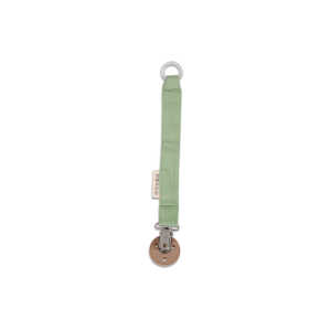 Schnullerkette mit Klettverschluss Tender Green Maße 2 x 22 x 0,7 cm