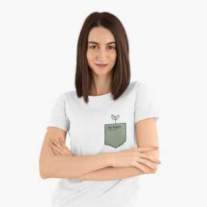 Beeyou. Clothes T-Shirt aus Bio-Baumwolle mit Future in your Pocket-Design