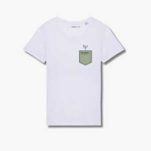 Beeyou. Clothes T-Shirt aus Bio-Baumwolle mit Future in your Pocket-Design