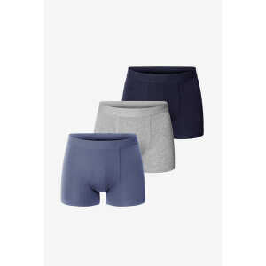 Bread & Boxers 3-Pack Boxershorts BRIEF aus Bio-Baumwolle