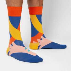 DillySocks Socken Hugging Hands aus Biobaumwoll-Mix