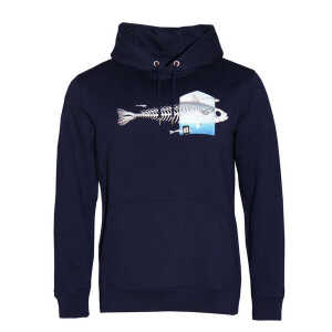 FÄDD Herren Sweatshirt Hoodie aus Bio-Baumwolle “Gräta BT” Navy Blau