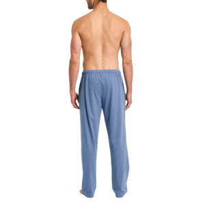 Haasis Bodywear Herren Pyjamahose lang mit Seitentaschen, Single Jersey, reine Baumwolle