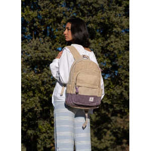 Hemper Rucksack Mochila Annapurna Natural y Lavanda