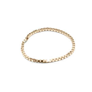 Jonathan Radetz Jewellery Kettenring Endless, fine(01), raw(02), Gold 585, 14 Karat, Größe S – L, Made in Germany