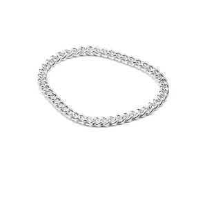 Jonathan Radetz Jewellery Kettenring Endless, fine(01), raw(02), Silber 925, Sterlingsilber, Größe S – L, Made in Germany