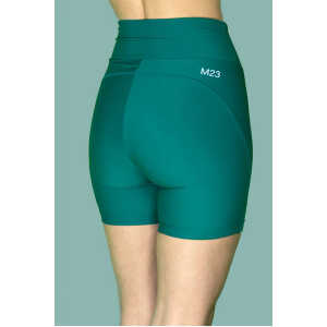 M23 Yoga Radlerhose aus recyceltem Nylon/Elastan, Modell “Sue”