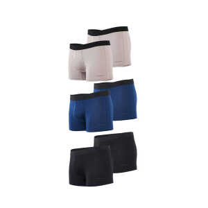 ORGANICATION ESSENTIALS-BORA – Boxershorts aus supersoftem TENCEL Modal-Mix im 6er-Pack