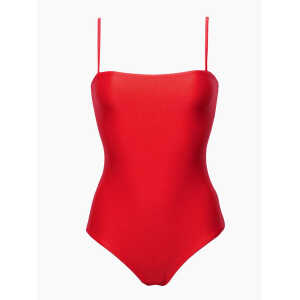 RENDL Swimsuit No.8 – Minimalistischer Badeanzug mit Spaghetti Trägern