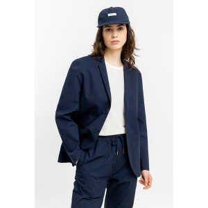 Rotholz Workwear Blazer aus Bio Ripstop Blau