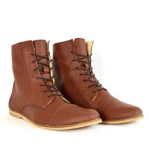 SORBAS ’89v vegane Boots in Chestnut Brown