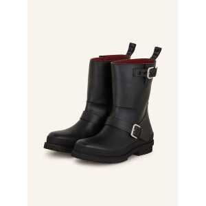 Stella Mccartney Biker Boots Trace schwarz