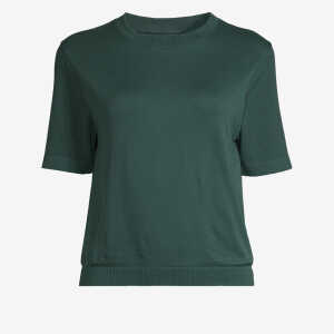 T-Shirt Seamless Rib Sleeve – Dark Pine