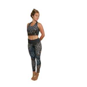 The Spirit of OM Yoga Bra Magic blue