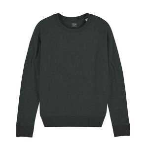 YTWOO Sweatshirt Basic meliert für Frauen, Sweater, Pullover, Bio-Baumwolle