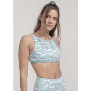 boochen Sports Bra Meco – Reversible Yoga Top – Ocean Waves