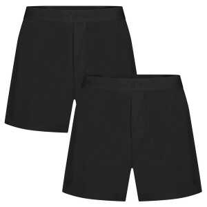 Bamboo Basics Weite Herren Boxershorts KAY aus Bambusviskose / Biobaumwolle (2er Pack)