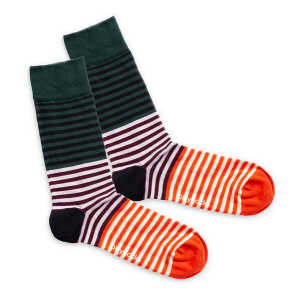 DillySocks Socken Radiant Lining aus Biobaumwoll-Mix