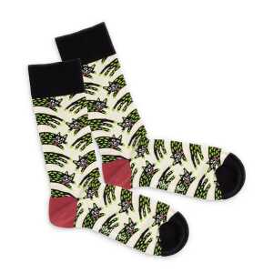 DillySocks Socken Scratch Cats aus Biobaumwoll-Mix