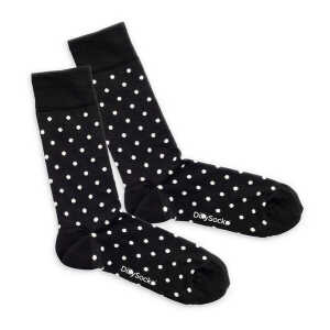 DillySocks Socken Tiny Phantom Dots aus Biobaumwoll-Mix