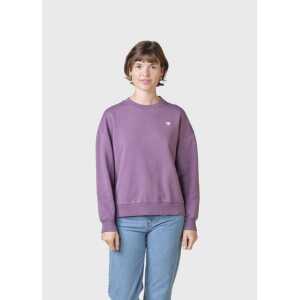 Klitmøller Collective Heart sweatshirt Dark berry