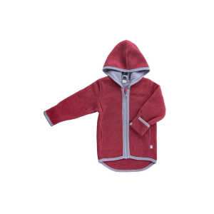 Popolini Baby und Kinder Fleece Jacke reine Bio-Baumwolle