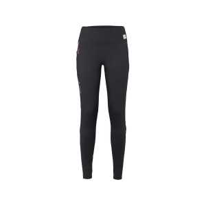 VAUDE Damen-Winter-Leggings “Neyland” mit aufgerauhter Innenseite, black, Gr. 38