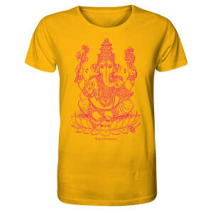 YogiCompany Ganesha – Yoga T-Shirt Unisex – gelb