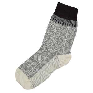 hirsch natur Herren Umschlag-Socken reine Bio-Schurwolle